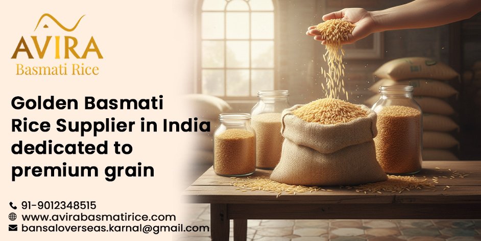 Golden Basmati Rice Supplier in India
