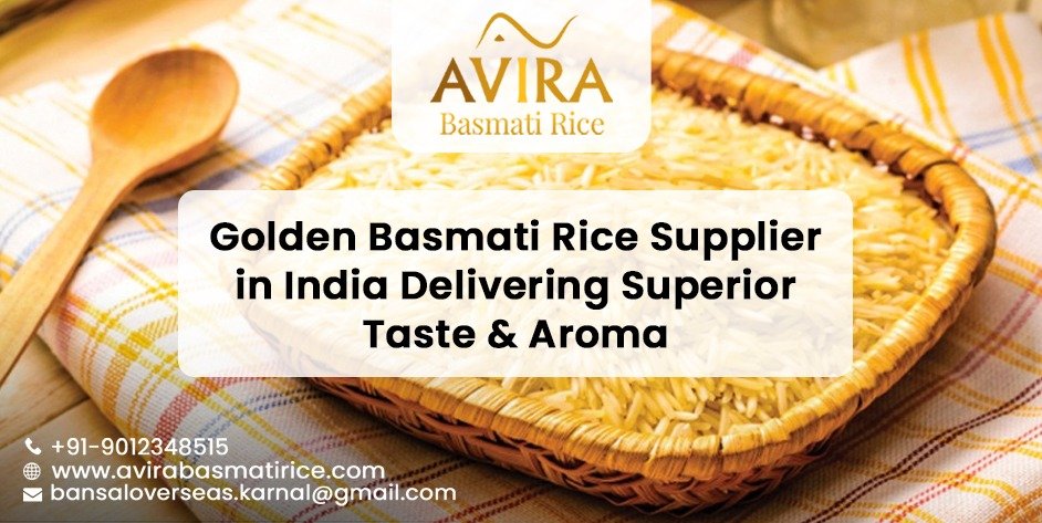 Golden Basmati Rice Supplier in India
