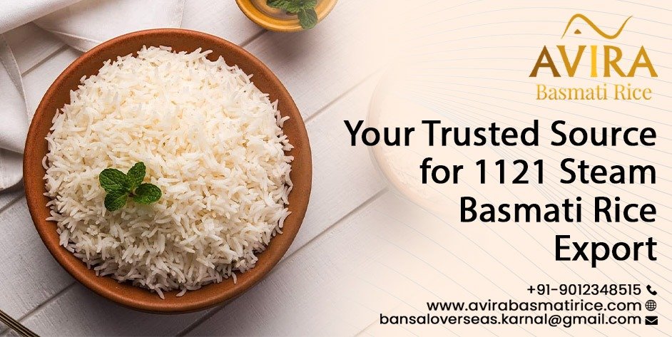  1121 Steam Basmati Rice Exporter