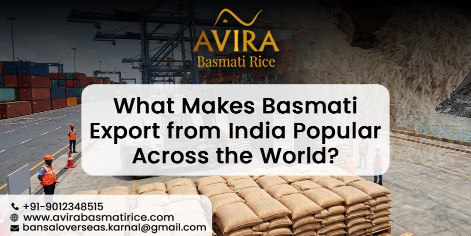Basmati Export from India