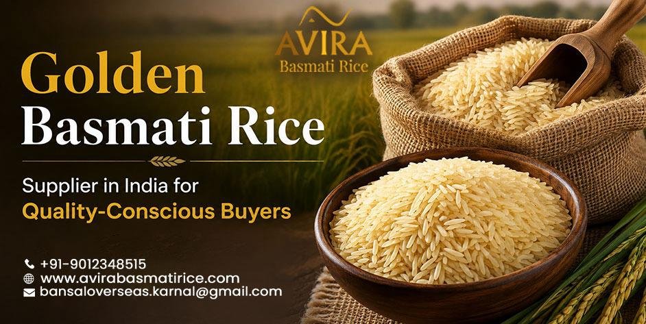 Golden Basmati Rice Supplier in India