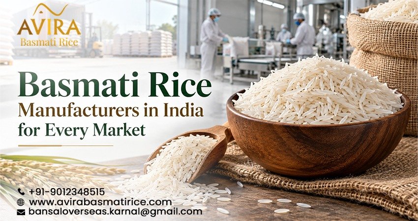 Basmati Rice Manufacturers in India