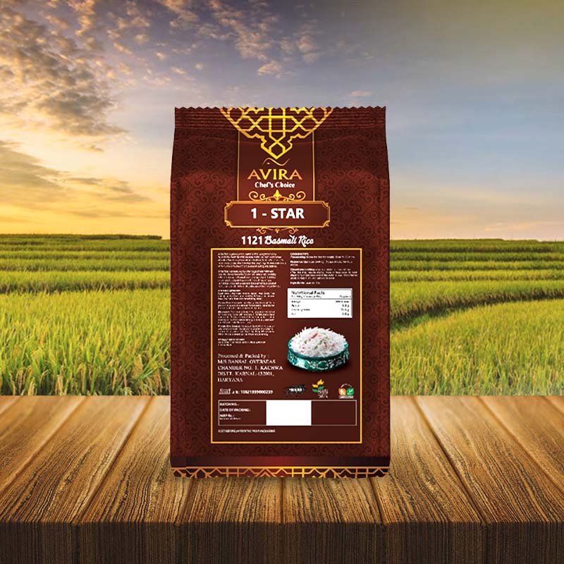 Avira 1 Star 1121 Steam Basmati Rice