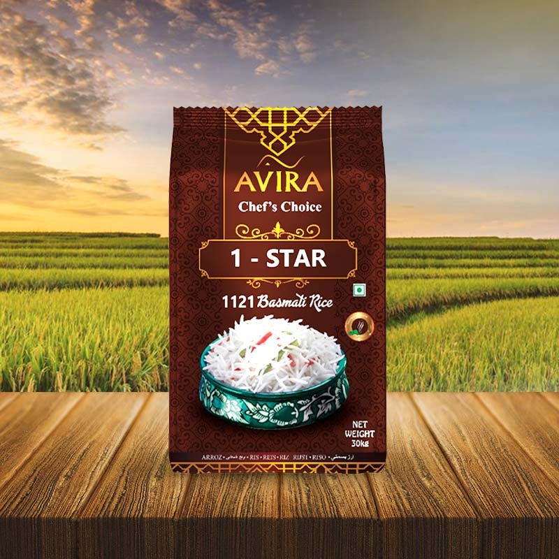 Avira 1 Star 1121 Steam Basmati Rice