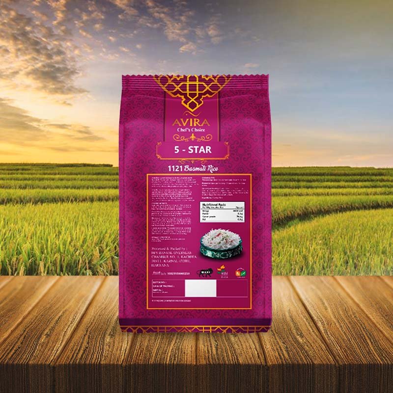 Avira 5 Star 1121 Steam Basmati Rice