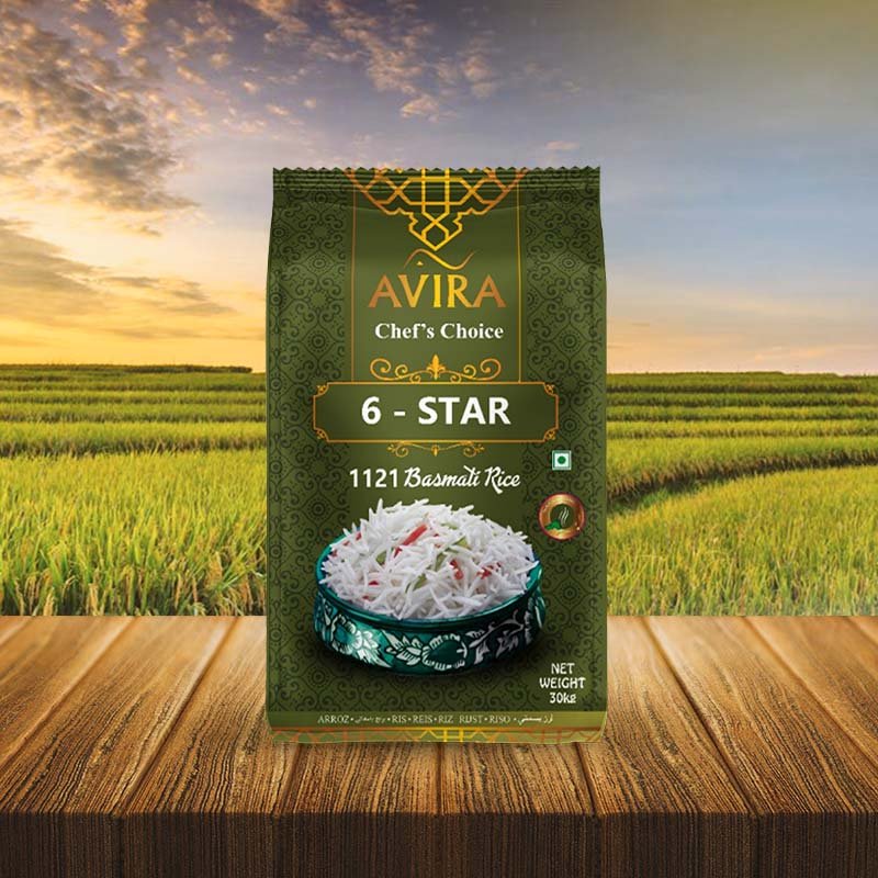 Avira 6 Star 1121 Steam Basmati Rice