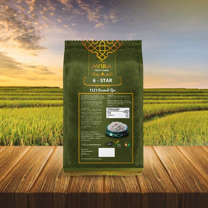 Avira 6 Star 1121 Steam Basmati Rice