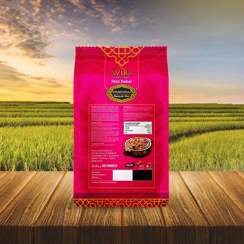 Avira Mini Dubar Golden Sella Basmati Rice